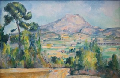De berg Sainte-Victoire door Paul Cézanne