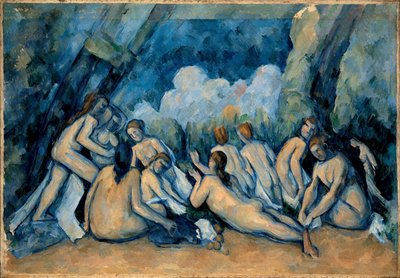 De grote baders door Paul Cézanne