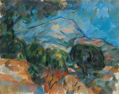 Mont Sainte-Victoire. Om 1904 door Paul Cézanne