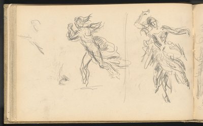 Spaanse dansers door Paul Cézanne