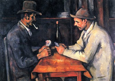 De kaartspelers door Paul Cézanne