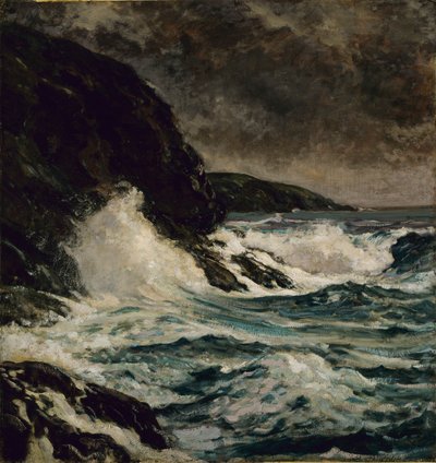 Kust van Maine door Paul Dougherty