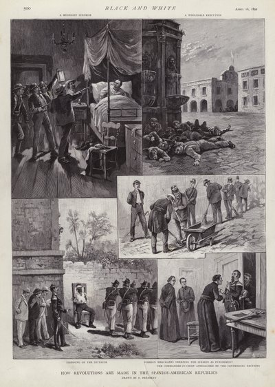 Revoluties in Latijns-Amerika door Paul Frenzeny