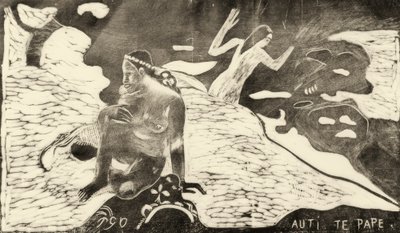 Auti te pape door Paul Gauguin