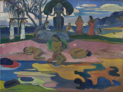 Dag van de God (Mahana no Atua) door Paul Gauguin