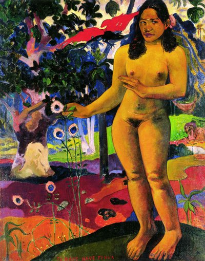 Heerlijk land (Te Nave Nave Fenua) door Paul Gauguin