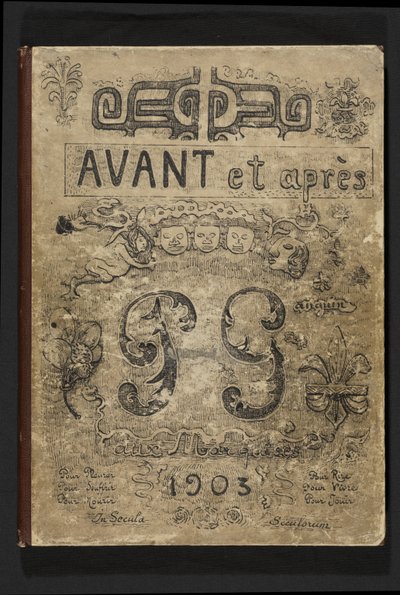 Vooromslag van Avant et après door Paul Gauguin