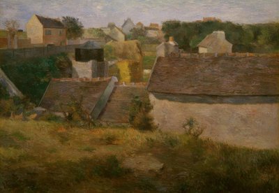 Huizen in Vaugirard door Paul Gauguin