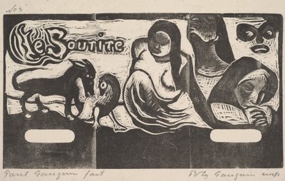 Le Sourire, 1899 door Paul Gauguin