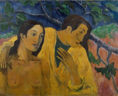 De geliefden door Paul Gauguin