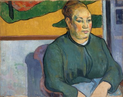 Madame Roulin, november 1888 (olieverf op doek) door Paul Gauguin