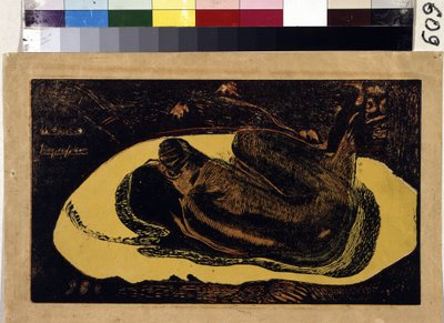 Manao Tupapau (De geest van de doden waakt) door Paul Gauguin