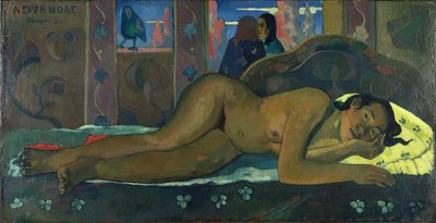 Nevermore

Alternatieve titel:  Nevermore O Taïti door Paul Gauguin