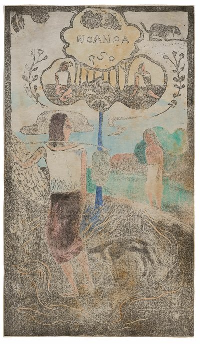Noa Noa (Geurig), uit de Noa Noa Suite door Paul Gauguin