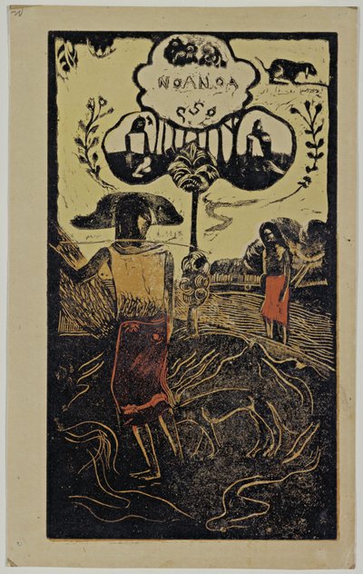 Noa Noa Geur Uit de Serie Noa Noa, 1893-1894 door Paul Gauguin