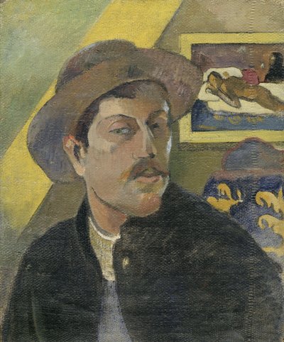 Portret van de kunstenaar door Paul Gauguin