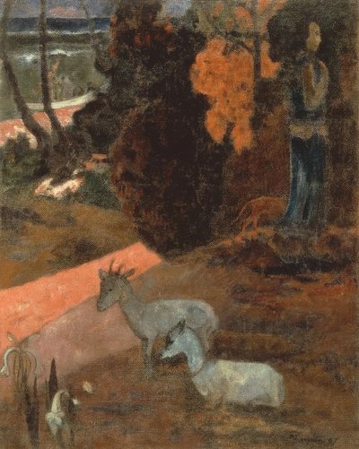 Tariri Maruru door Paul Gauguin