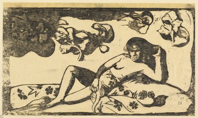 Te Arii Vahine (Dame van koninklijk bloed) door Paul Gauguin