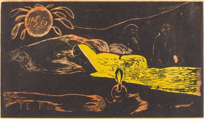 Te Po (De Lange Nacht) door Paul Gauguin