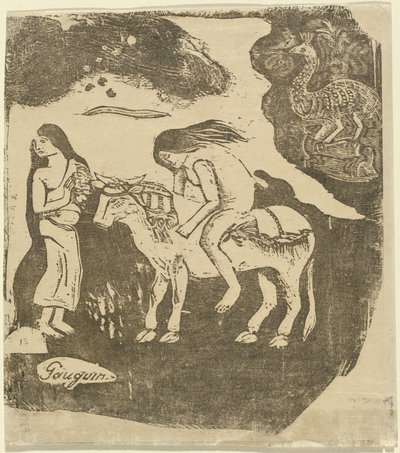 De Roof van Europa door Paul Gauguin