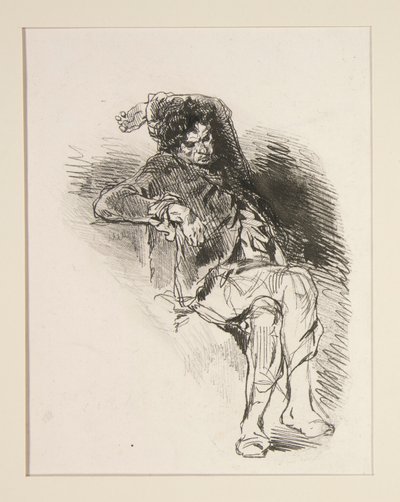 (LE REPOS.) door Paul Gavarni