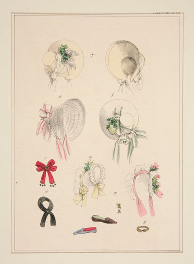 (Modes du magasin de Lucy Hoquet.) door Paul Gavarni