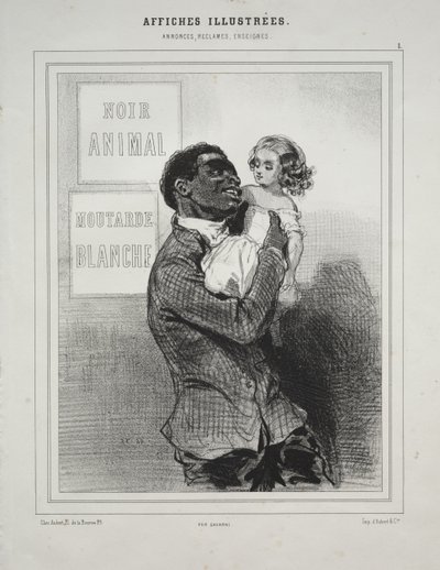 Affiches Illustrées door Paul Gavarni
