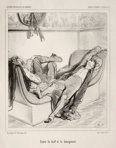 Gentils Hommes Bourgeois door Paul Gavarni