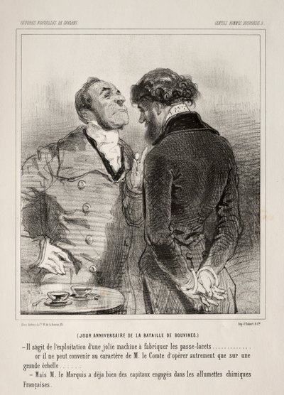Gentils Hommes Bourgeois door Paul Gavarni