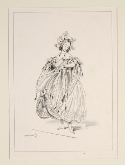 De fee van de salon door Paul Gavarni