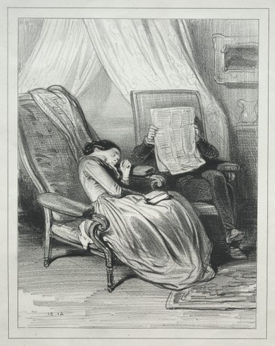 De martelaren door Paul Gavarni