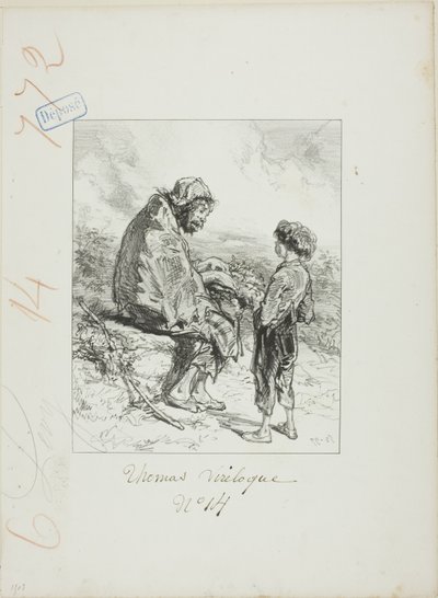 Les Propos de Thomas Vireloque: Niets geleerd?-al dom door Paul Gavarni