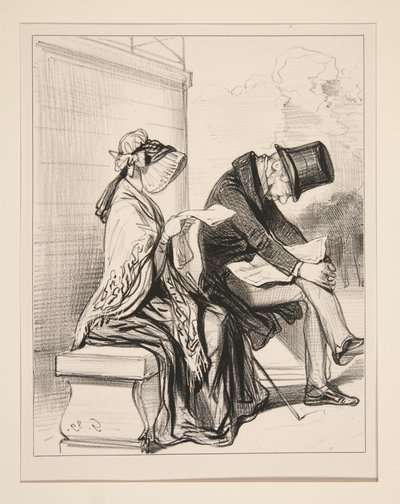Londen, december: "Milords en Messieurs, de regering..." door Paul Gavarni