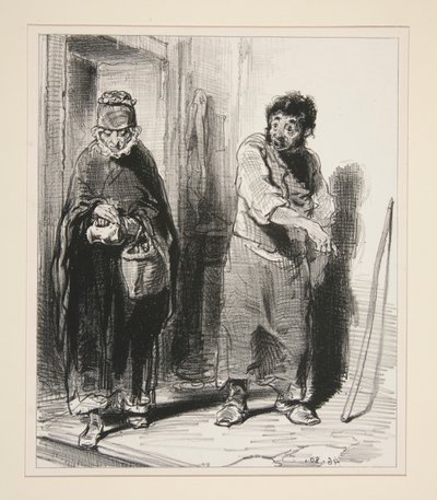 Mijn door Paul Gavarni