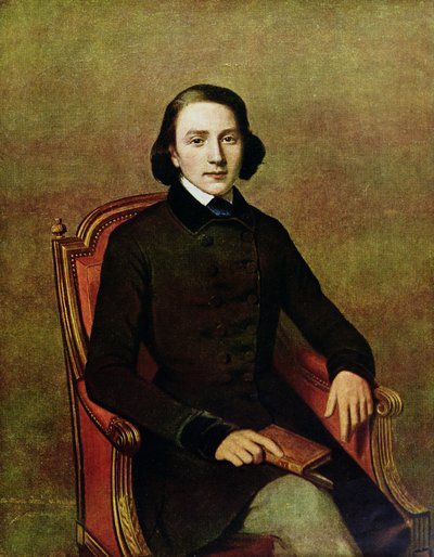 Portret van Victor Hugo (1804-66) 1829 door Paul Gavarni