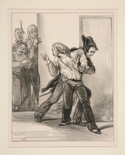 Jou zal ik weer herkennen!... door Paul Gavarni