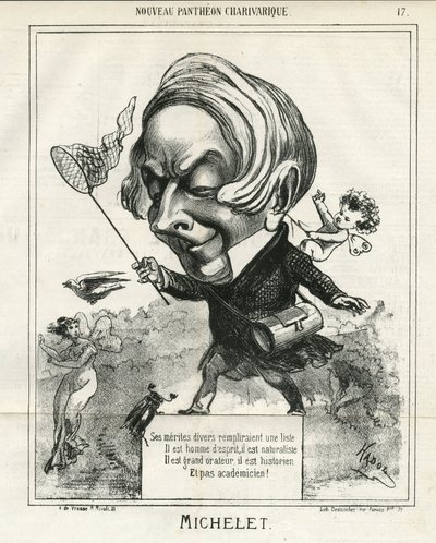Illustratie van Hadol in Le Charivari door Paul Hadol