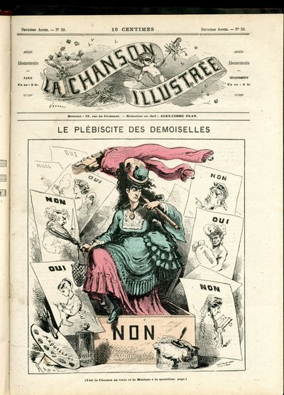 La Chanson illustree (tijdschrift), nummer 58 door Paul Hadol