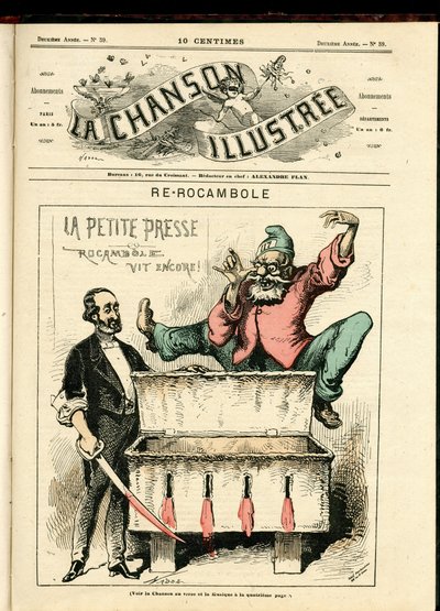 La Chanson illustree (tijdschrift), nummer 59 door Paul Hadol