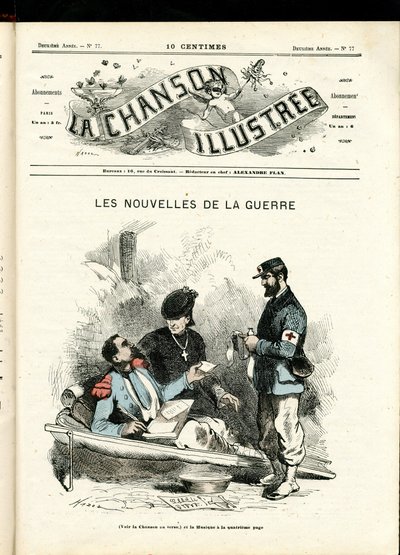 La Chanson illustrée (tijdschrift), nummer 77 door Paul Hadol