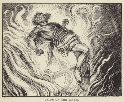 Ixion op het Wiel door Paul Hardy