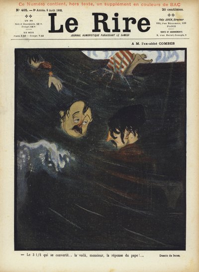 Illustratie voor Le Rire door Paul Iribe