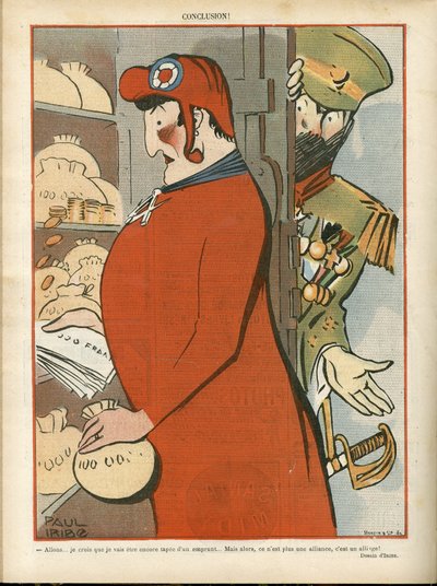Illustratie van Paul Iribe (1883-1935) in Le Rire door Paul Iribe
