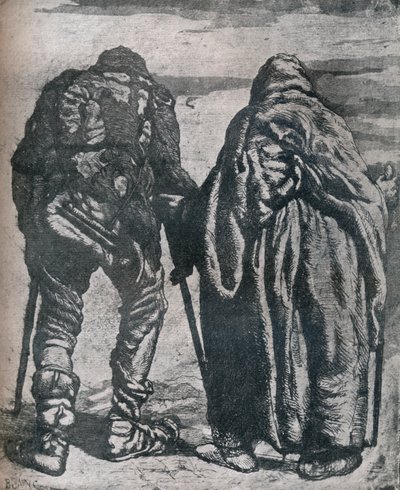 Zwerver door Paul Joseph Blanc