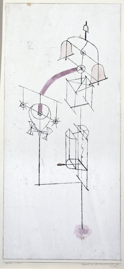 Apparatuur uit de spreekkamer van Dr. Ph. door Paul Klee