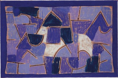 Blauwe Nacht, 1932 door Paul Klee