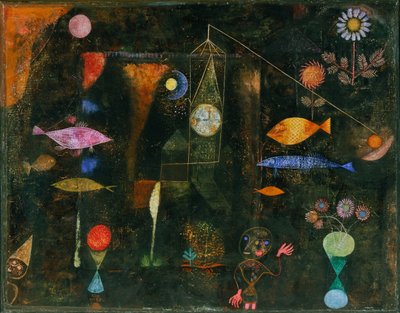 Vissenmagie door Paul Klee