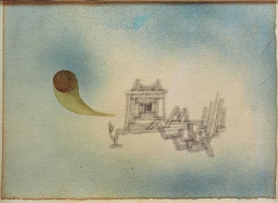 Jachtpaviljoen door Paul Klee