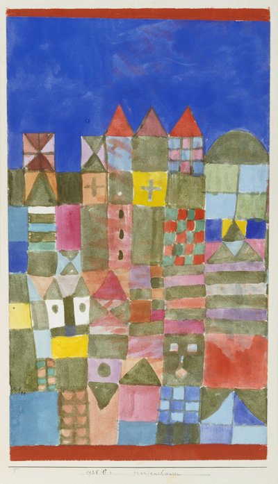 Mariams Huis door Paul Klee