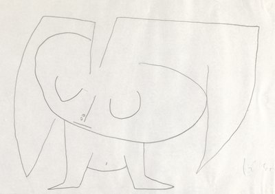 Meer vogel, 1939 door Paul Klee